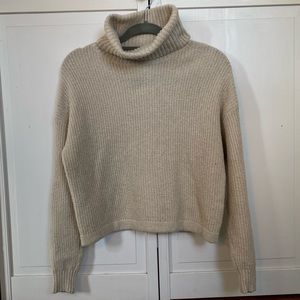 Forever 21 Beige Turtleneck